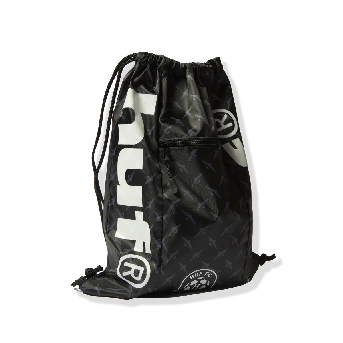 HUF 'FC' Cinch Bag - Black