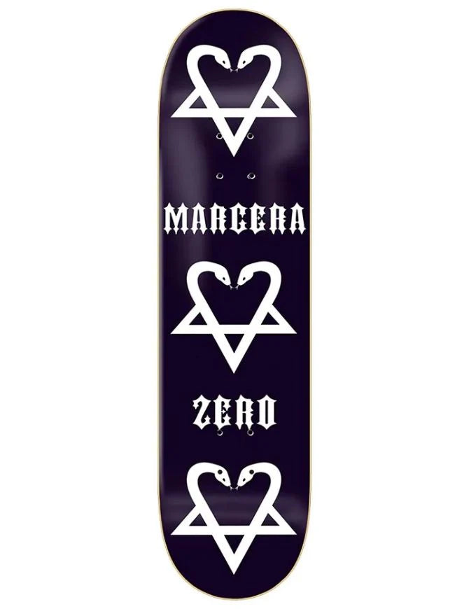 Zero x Bam Margera 'American Zero' Deck - Purple