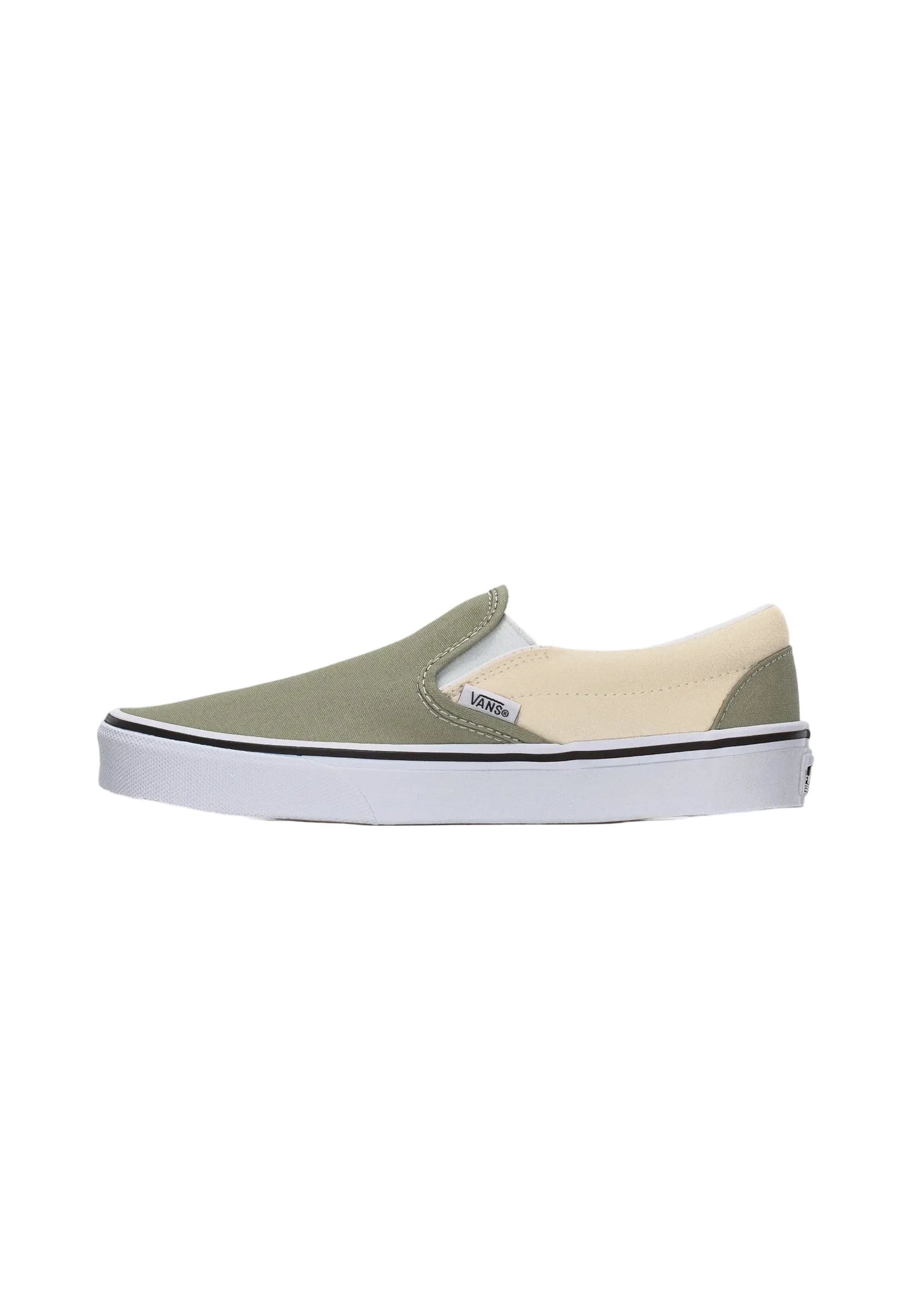 Vans 'Classic Slip-On' Shoes - Pop Sage/Dark Green