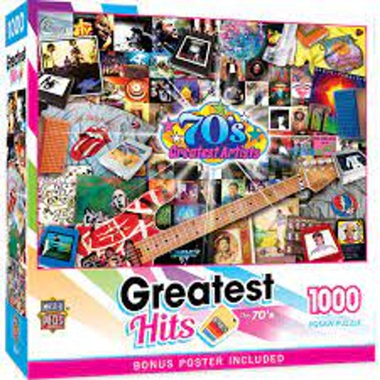 1970's Greatest Artists 1000pc Puzzle