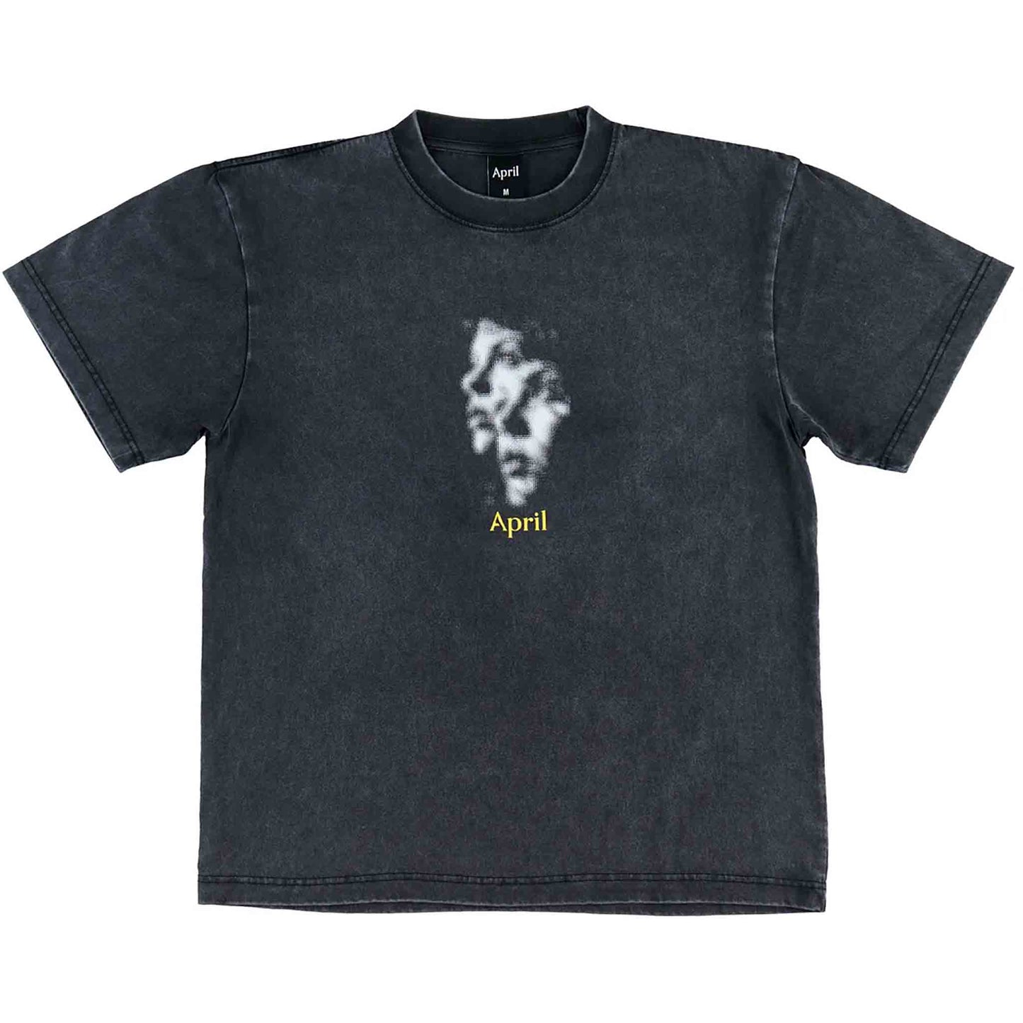 April Skateboards 'Two Faced' Heavyweight Tee - Vintage Black
