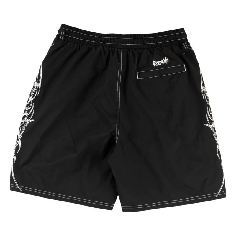 Welcome 'Horde Nylon' Shorts - Black