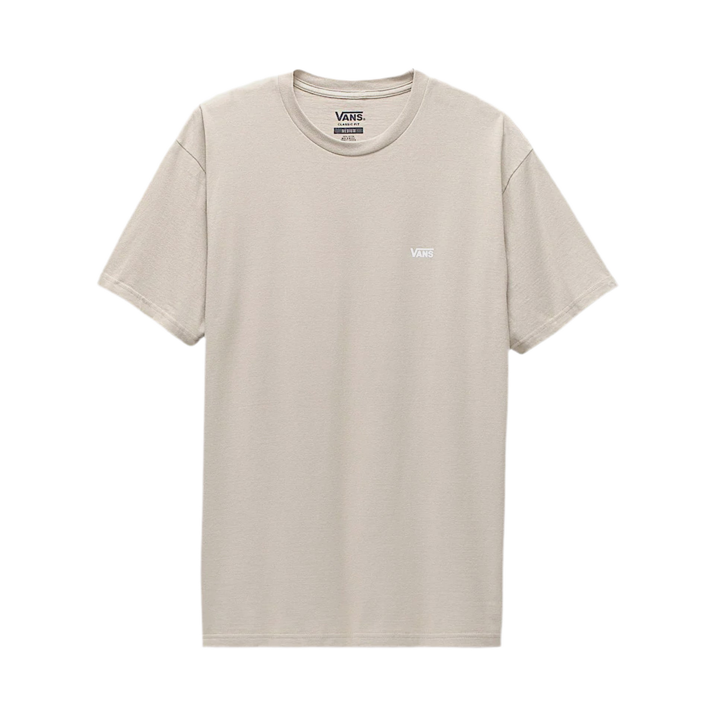 Vans 'Left Chest logo' Tee - London Grey Fog