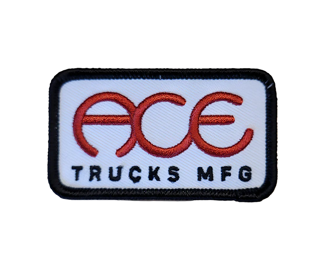 Ace 'OG Logo' Embroidered Patch - Red