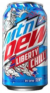 Mtn Dew Soda - Liberty Chill (355mL)