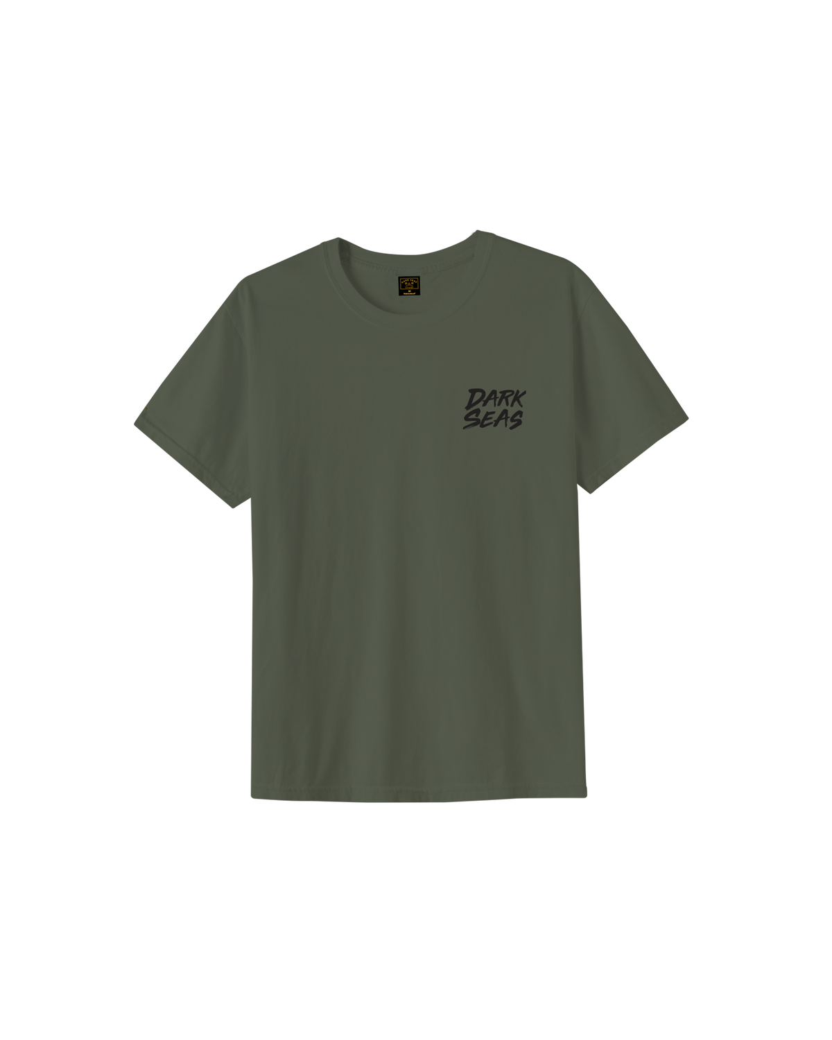 Dark Seas 'Small Mouth' Tee - Bronze Green