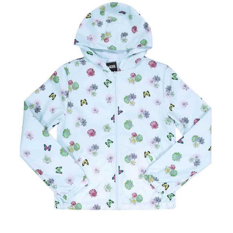 Vans 'Reverse Out II' Windbreaker- Delicate Blue (Girl’s)