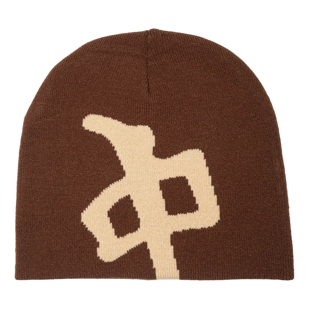 Red Dragon 'Chung' Beanie - Brown