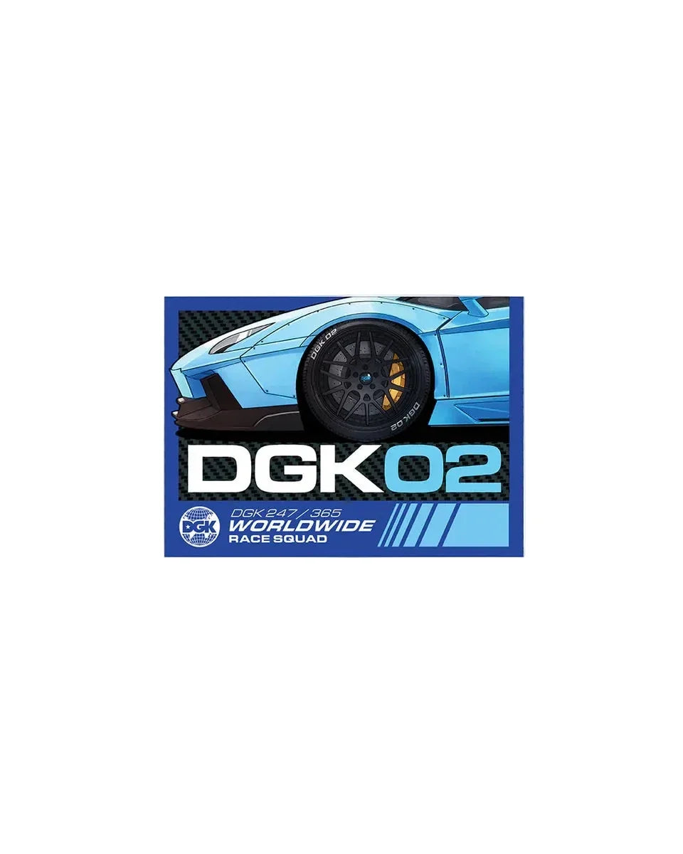 DGK 'Turbo' Sticker - Multi
