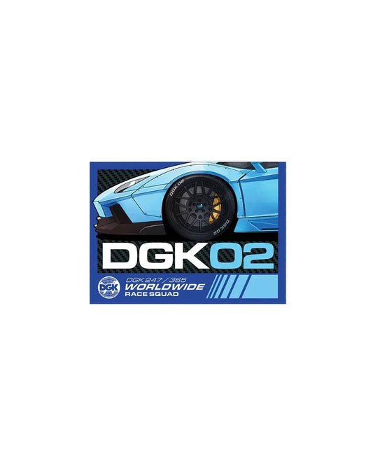DGK 'Turbo' Sticker - Multi