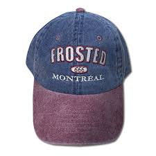 Frosted Skateboards '666' Cap - Blue/Burgundy