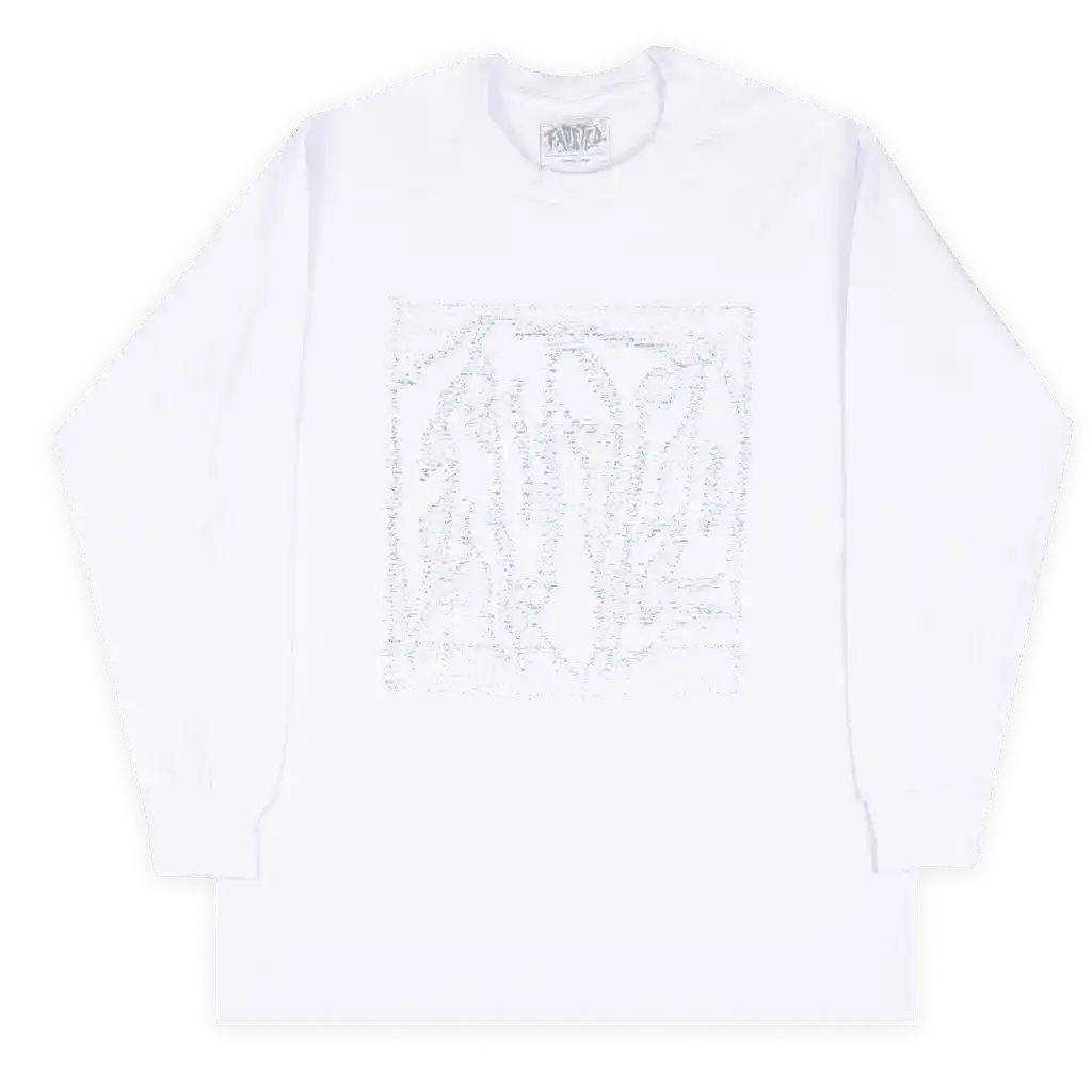 Frosted Skateboards 'Dusty Waffle' L/S Thermal - Off White