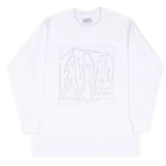 Frosted Skateboards 'Dusty Waffle' L/S Thermal - Off White