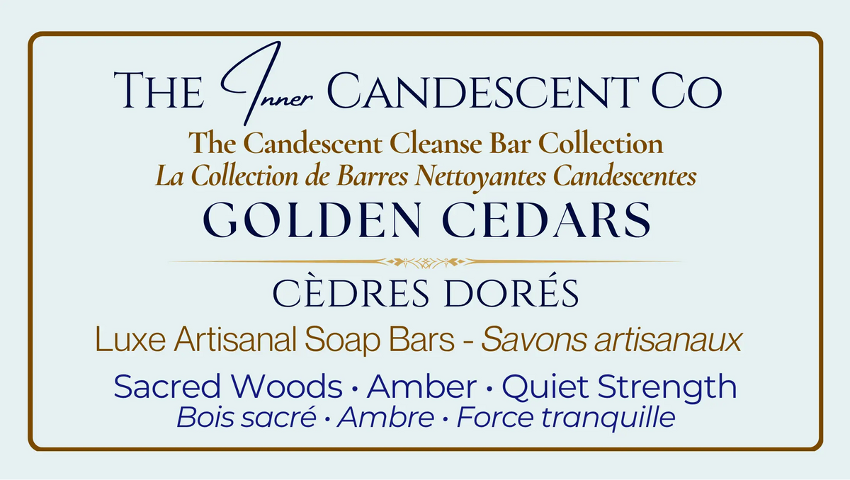 Savon artisanal Golden Cedar – Cèdre chaleureux