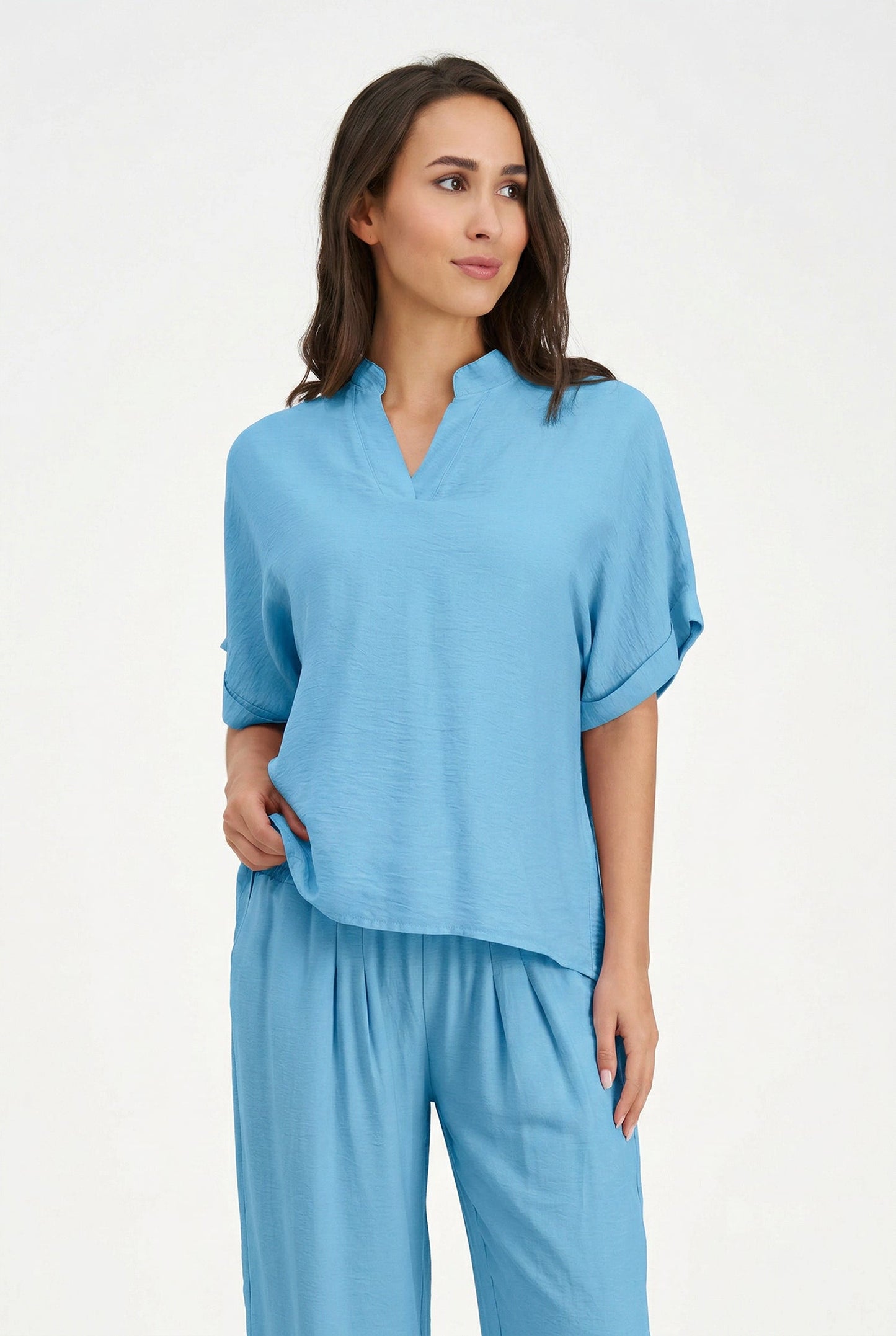 Women's Woven Tunic Top