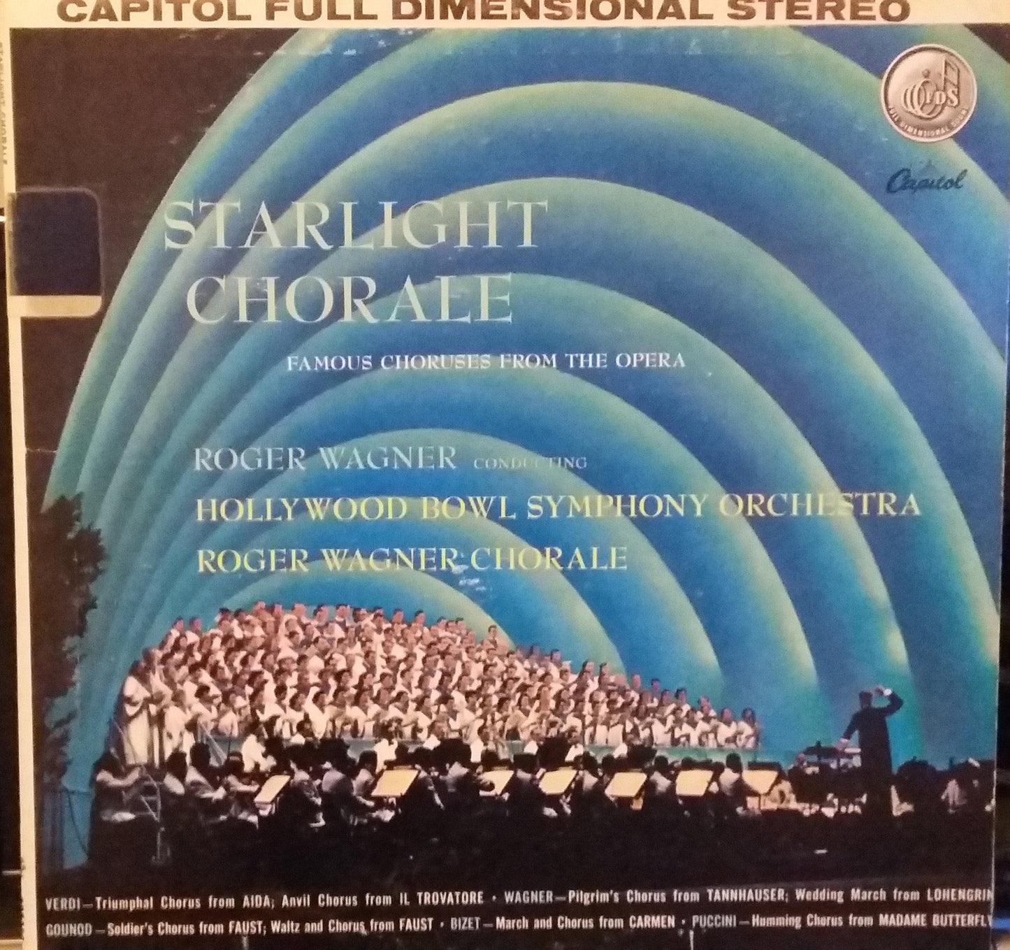 Roger Wagner Conducting The Roger Wagner Chorale And The Hollywood Bowl Symphony Orchestra ‎/ Starlight Chorale - LP (used)