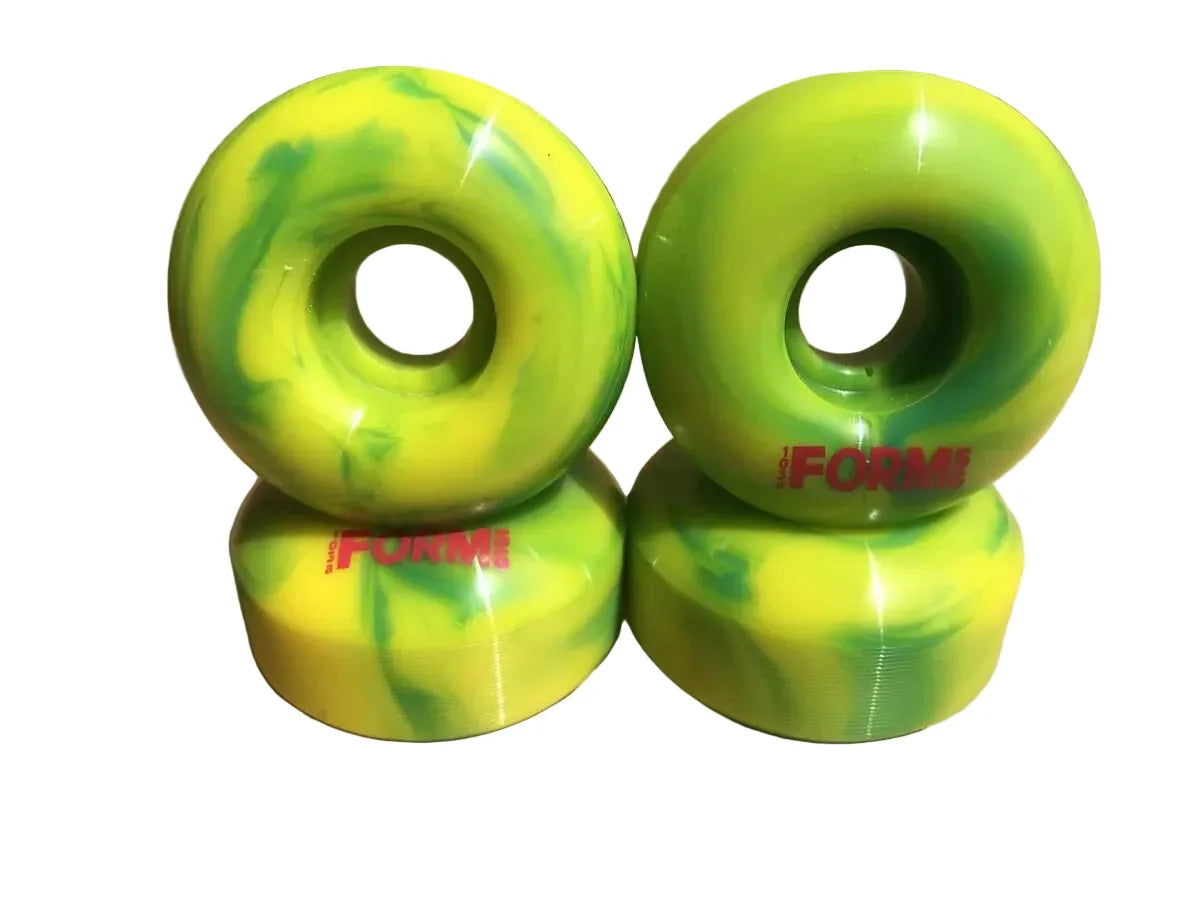 Industrial Wheels 'Form' 103A Wheels 54MM - Rasta Swirl