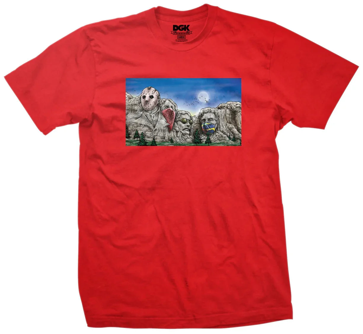 DGK 'Chiseled' Tee - Red