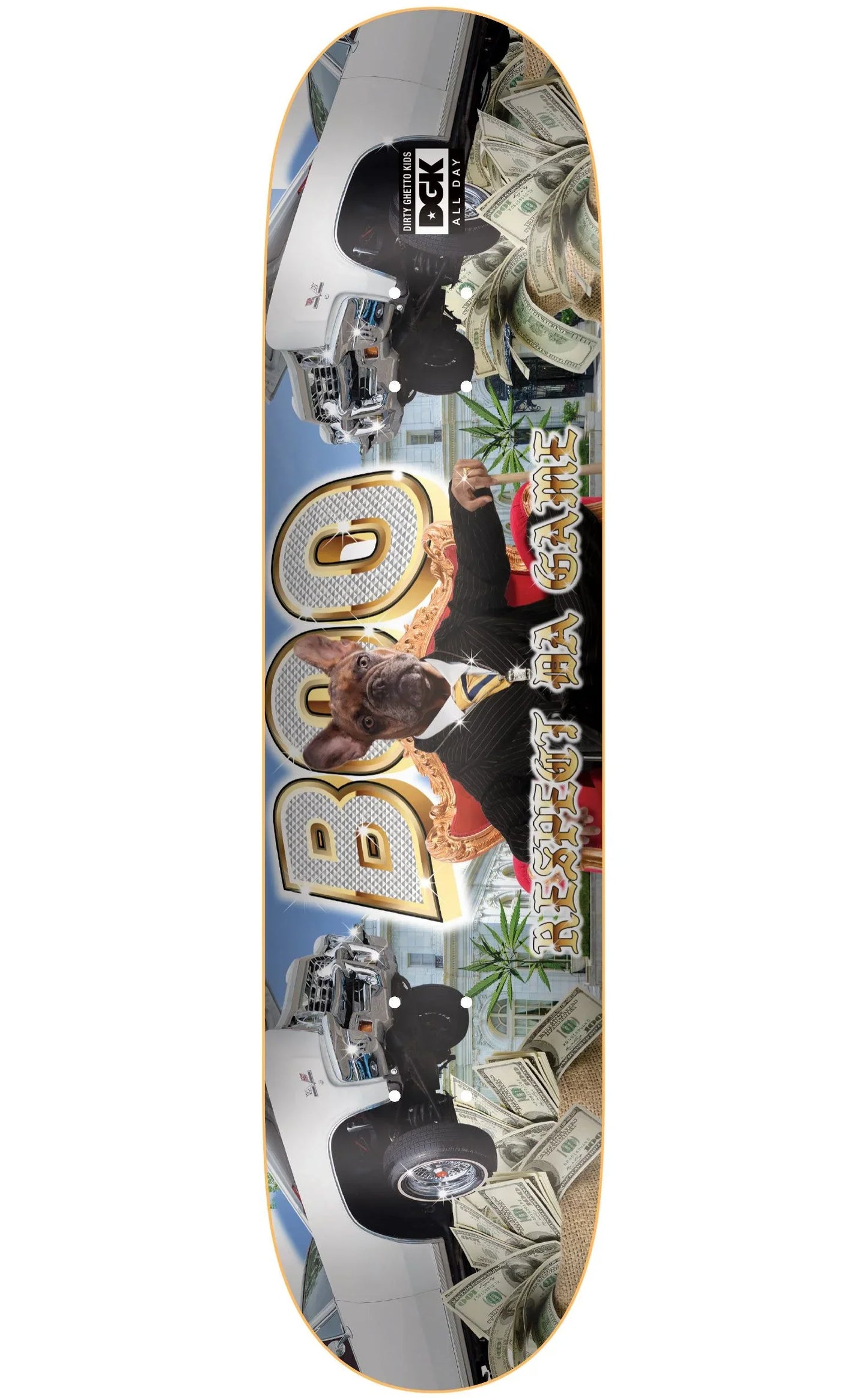 DGK x Boo Johnson 'Ghetto Fab' Deck - Multi