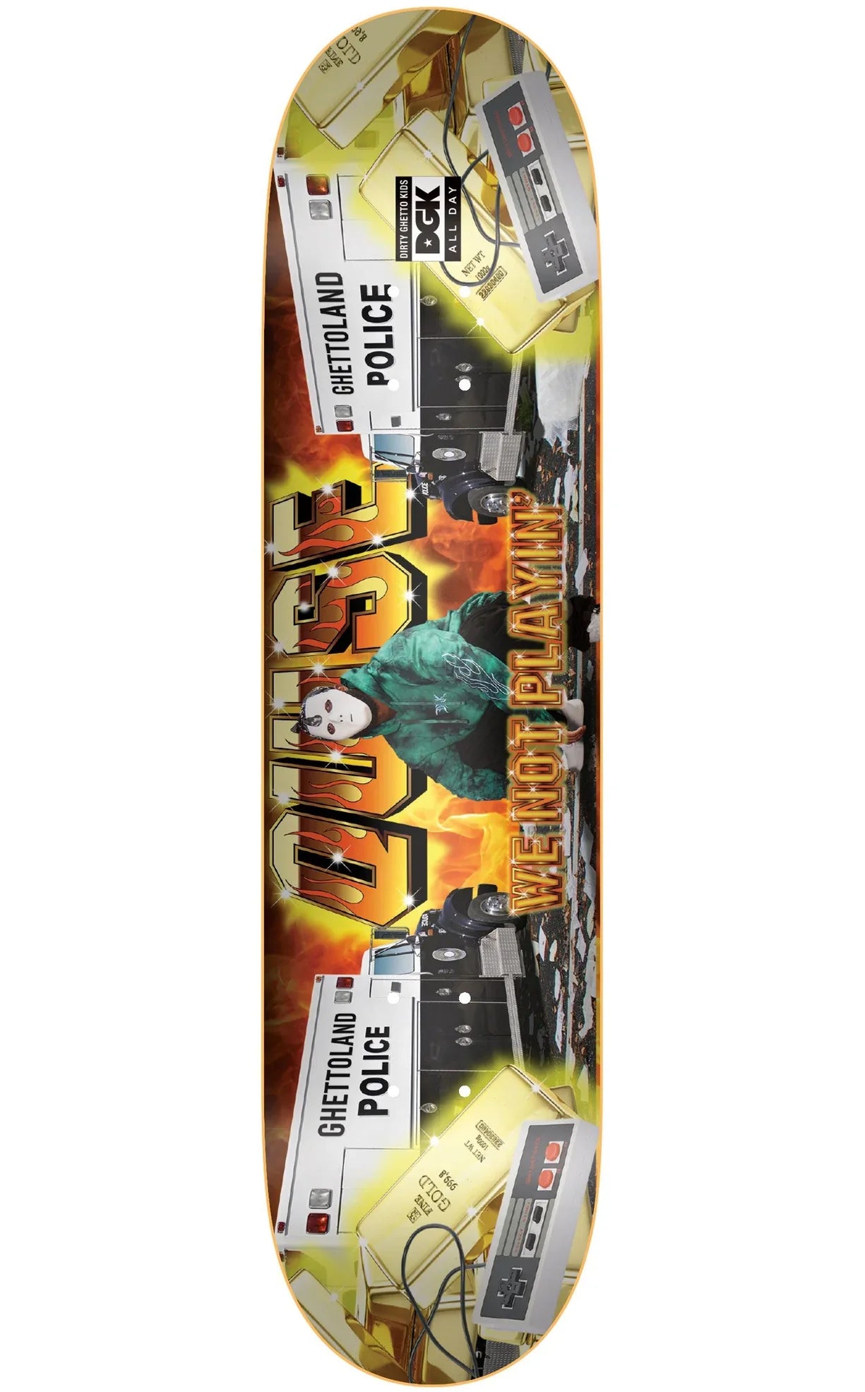 DGK x Quise Henry 'Ghetto Fab' Deck - Multi