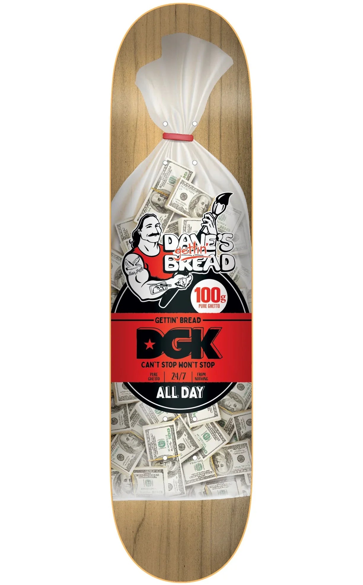 DGK x Vaugh Danes 'Bread' Deck - Multi