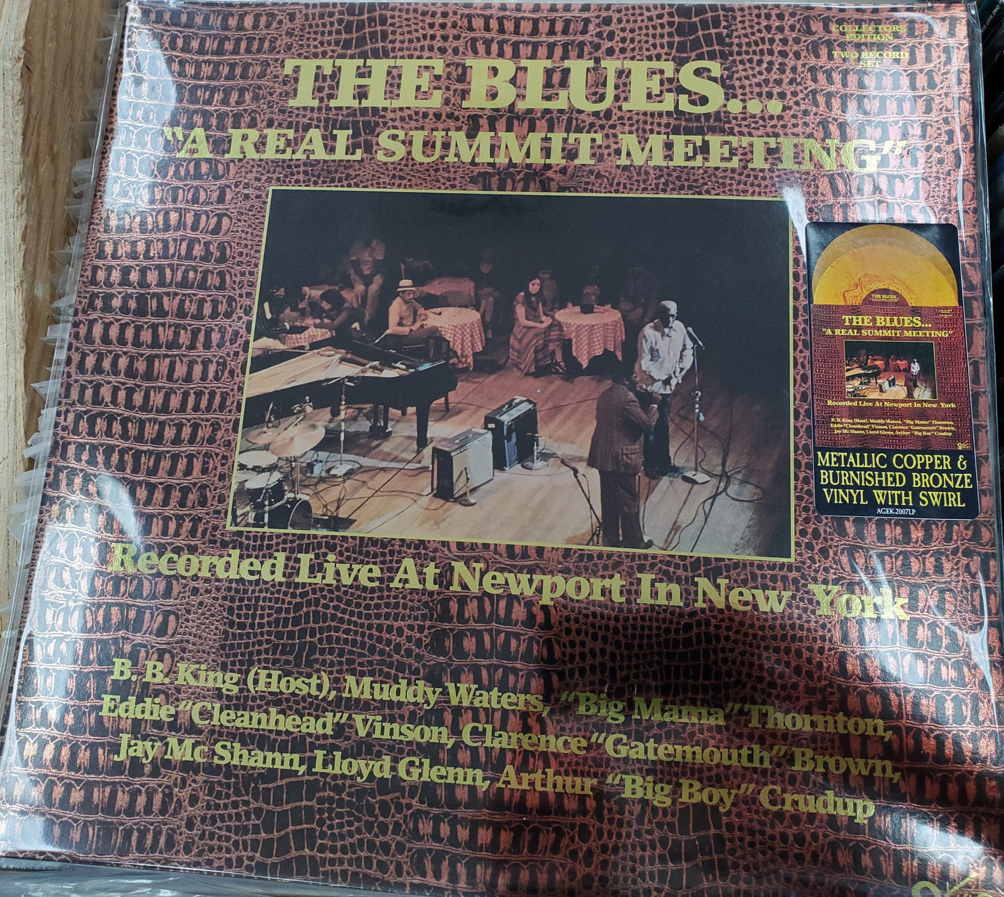 Various / The Blues... "A Real Summit Meeting" - 2LP GOLD