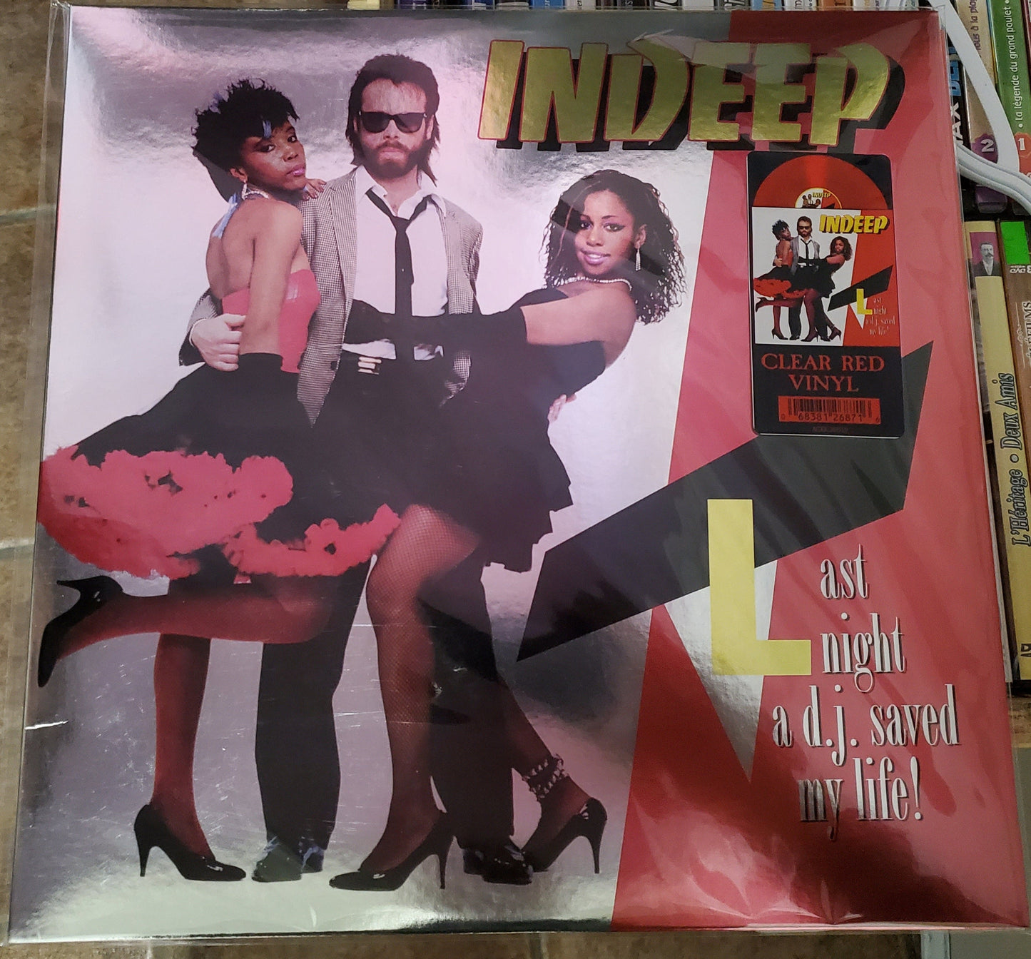 Indeep / Last Night A D.J. Saved My Life! - LP RED