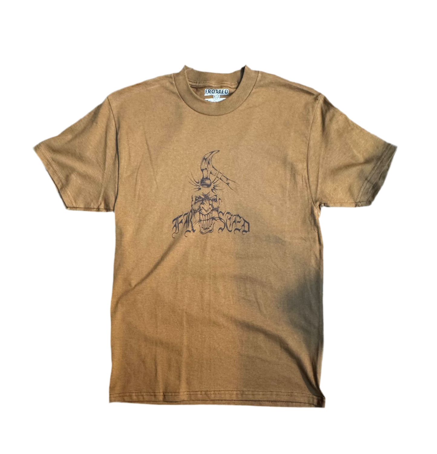 Frosted Skateboards x Honeyboy 'Hammerhead' Tee - Brown