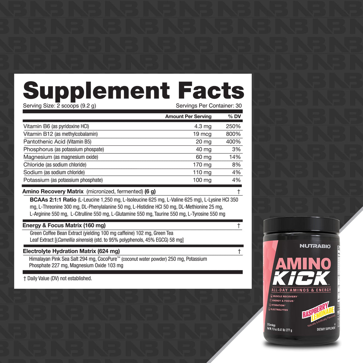 NutraBio Amino Kick