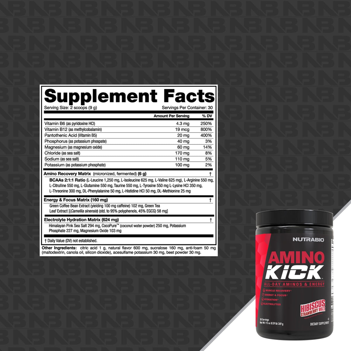 NutraBio Amino Kick
