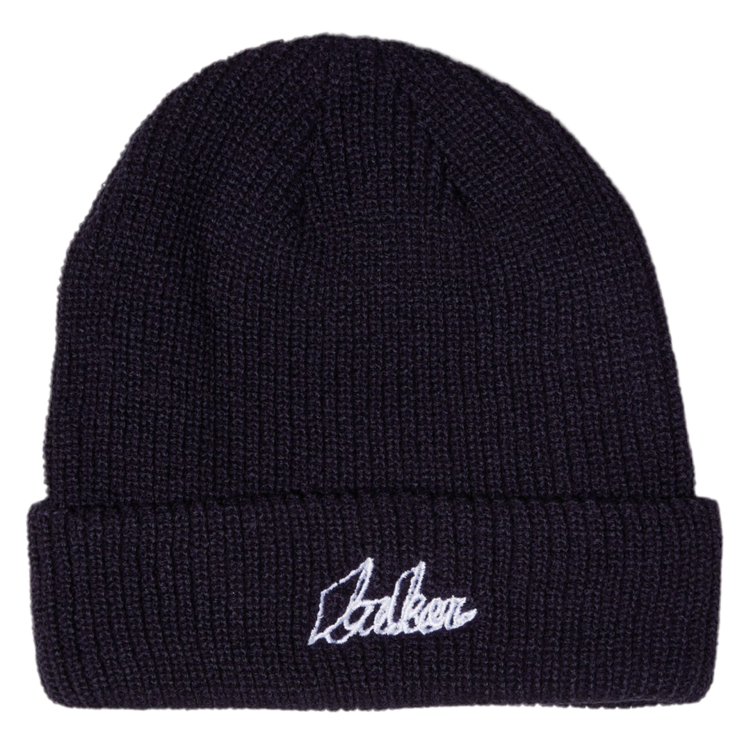 Baker 'Cursive' Beanie - Navy