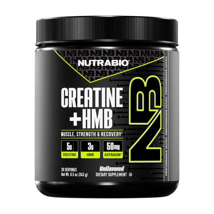 NutraBio Creatine + HMB