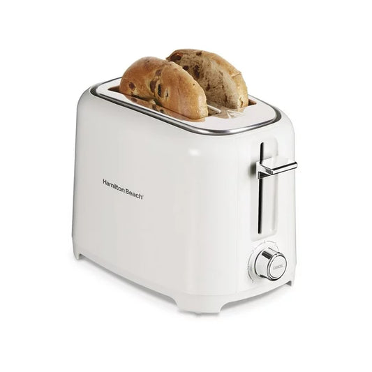HAMILTON BEACH 22218 2 Slice White Toaster