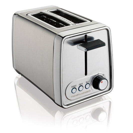 HAMILTON BEACH  2 Slice Stainless Steel Toaster - 22785