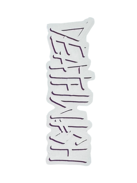 Deathwish 'OG Deathspray' Sticker - Purple