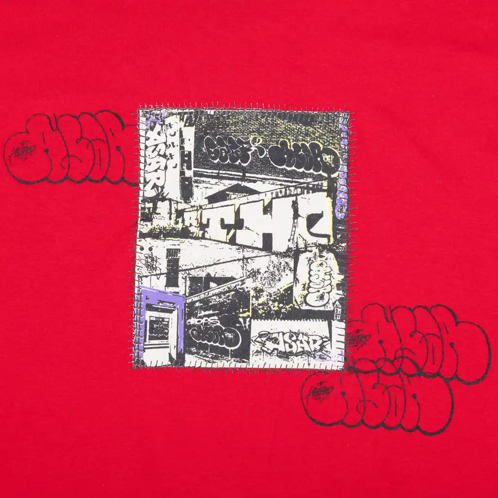 Frosted Skateboards 'Asar Stuff P1' Tee - Red