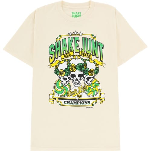 Shake Junt 'All Star Champions' tee - Cream