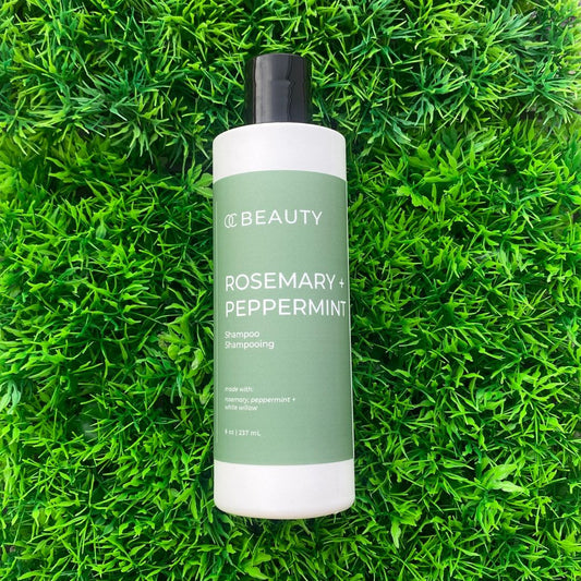 Shampooing Romarin + Menthe poivrée