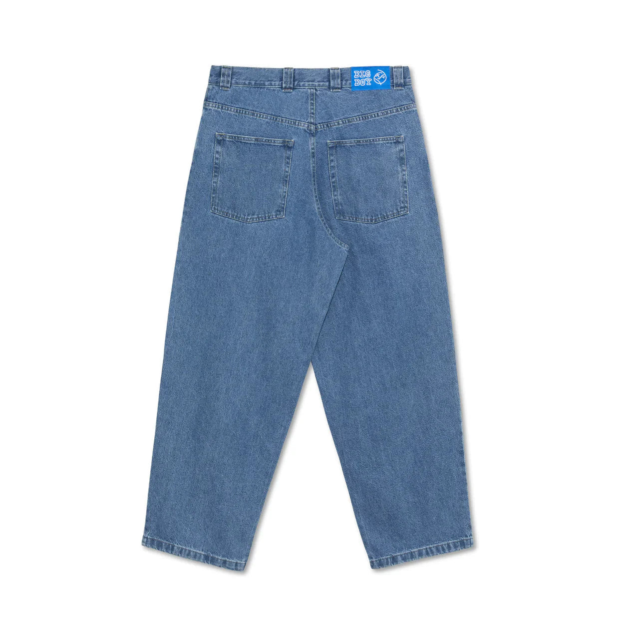 Polar Skate Co. 'Big Boy' Baggy Jeans - Mid Blue