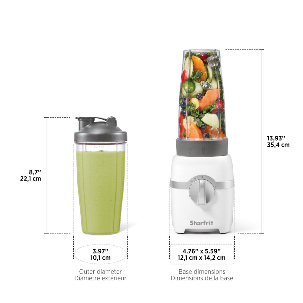 STARFRIT 024303 Personal Blender White
