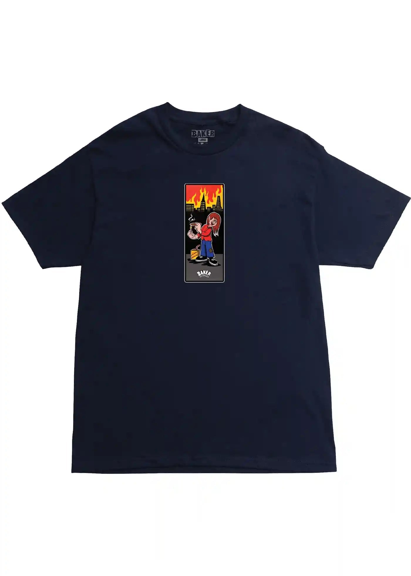 Baker 'Lampwick' Tee - Navy