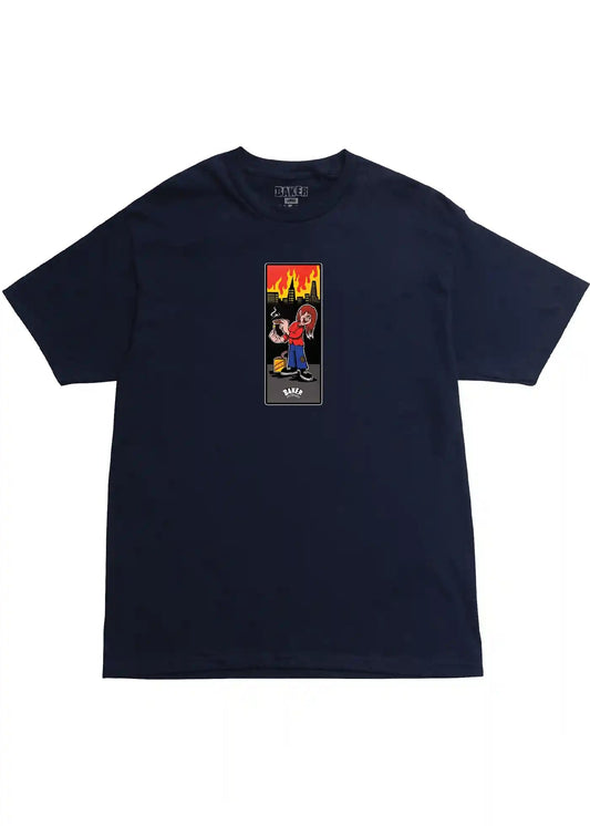 Baker 'Lampwick' Tee - Navy