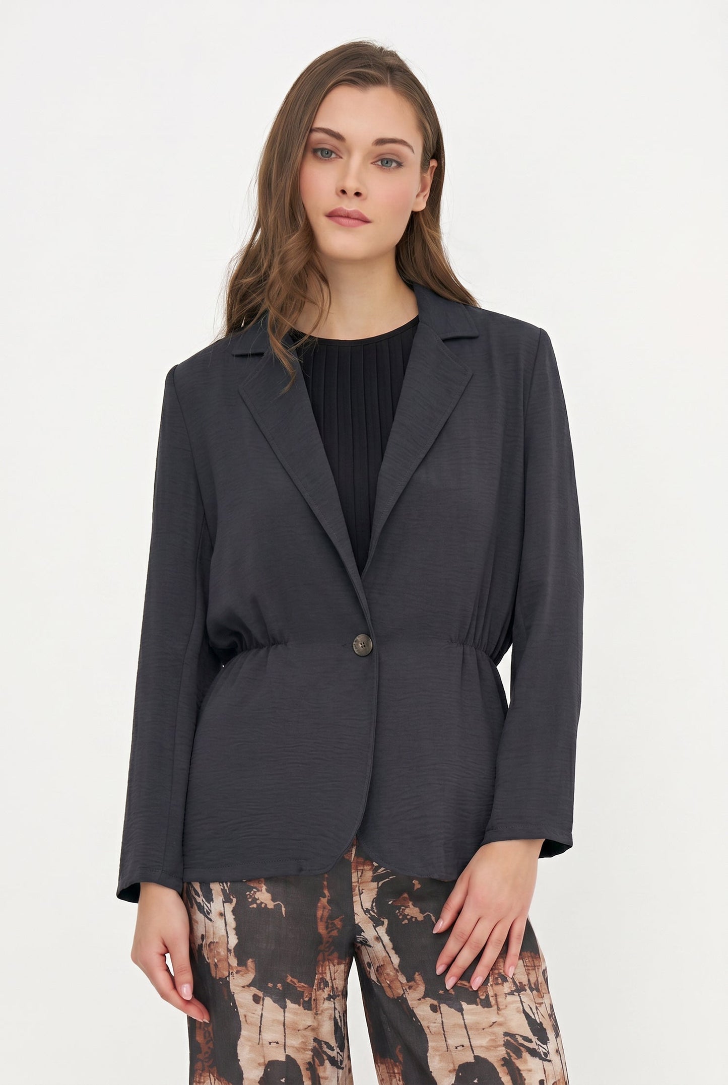 Women's Woven Blazer