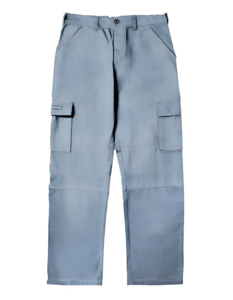 Primitive 'Slater' Cargo Baggy Jeans - Washed Blue