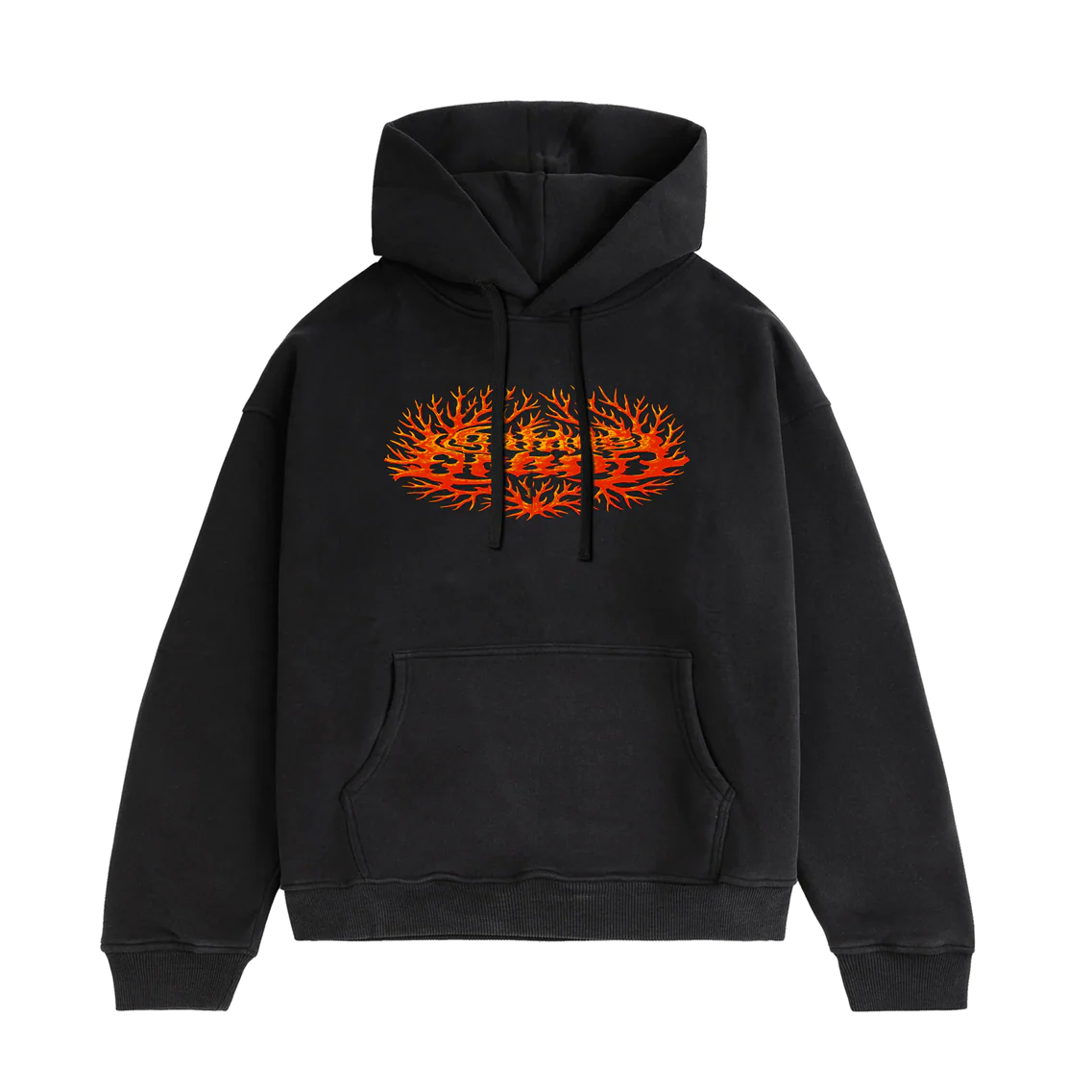 Satan’s Drano 'Coral' Hoodie - Black