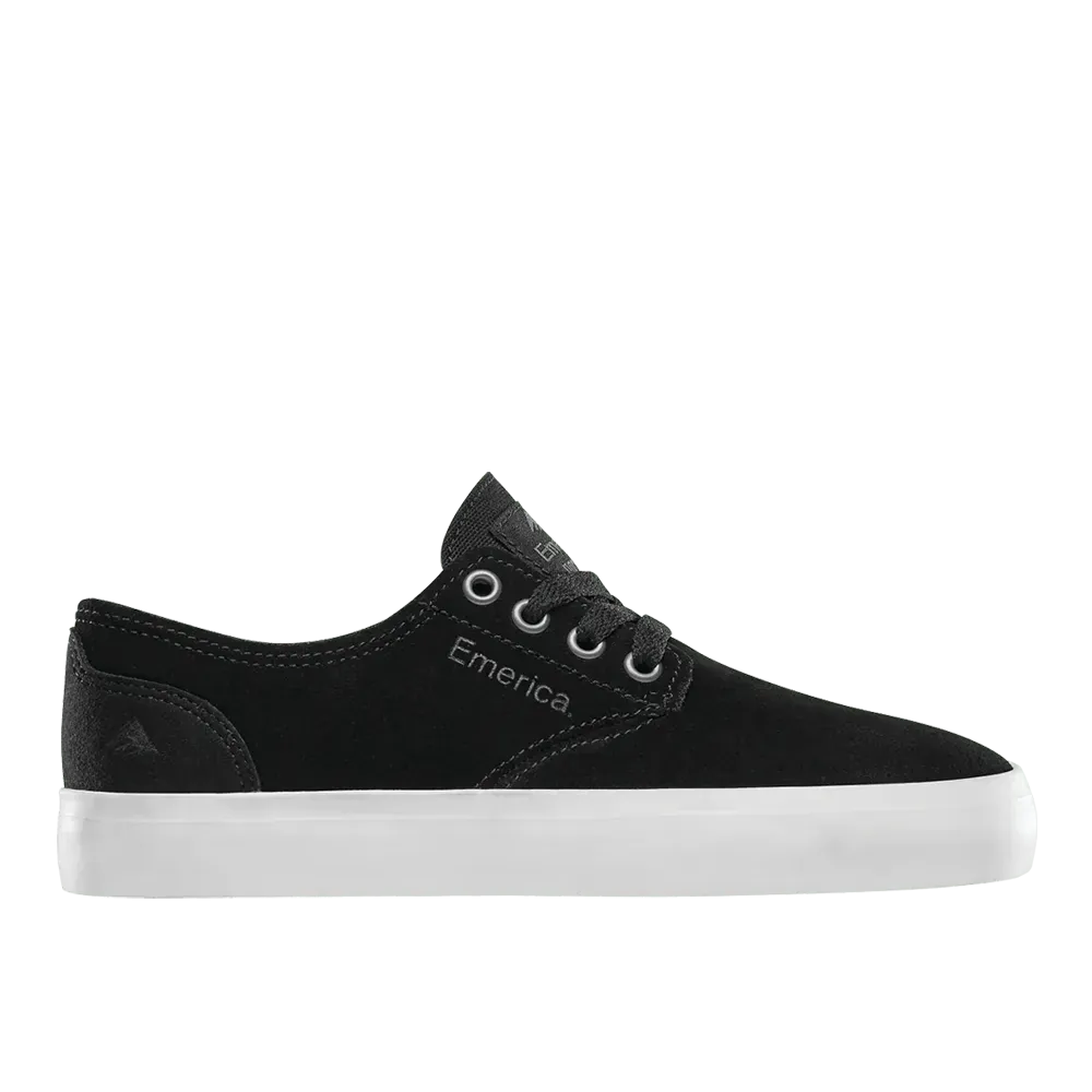 Emerica 'Laced By Romero' Shoes - Black/White/Gum (KIDS)