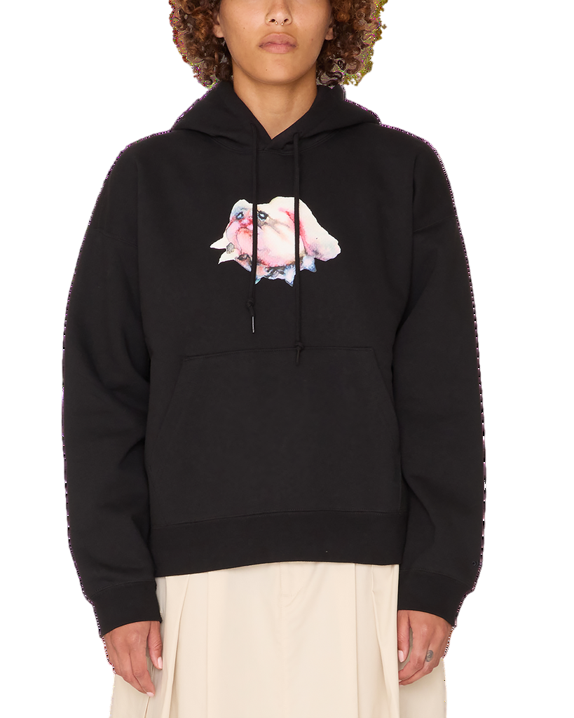 Obey 'Bulldog' Hoodie - Black