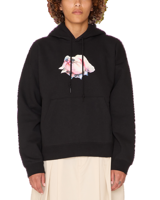 Obey 'Bulldog' Hoodie - Black