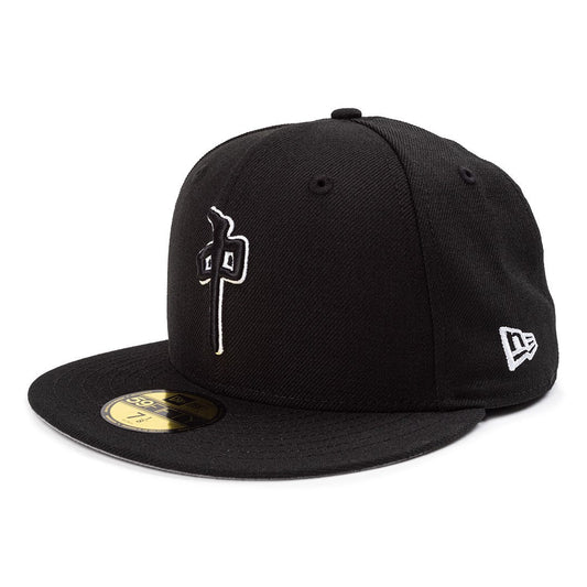 Red Dragon x New Era 'Dynasty' Fitted Cap - Black/Black