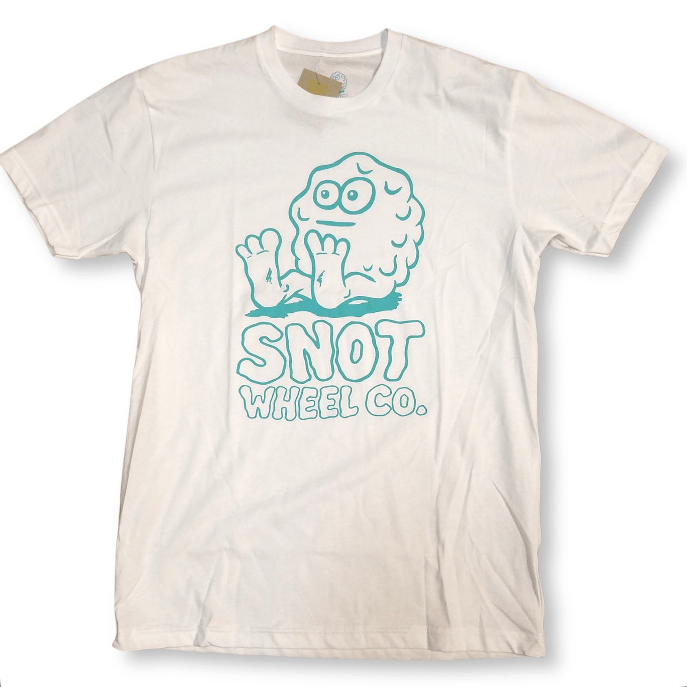 Snot Wheels Co. 'Booger Outline' Tee - White